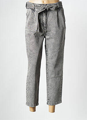 Jeans coupe droite gris SESSUN femme