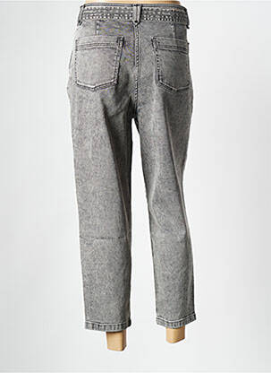 Jeans coupe droite gris SESSUN femme