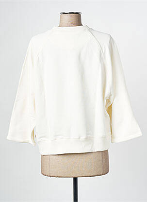 Sweat-shirt blanc WILD femme