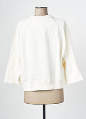 Sweat-shirt blanc WILD pour femme seconde vue
