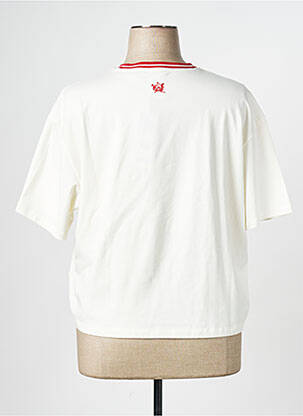 T-shirt blanc ADIDAS femme