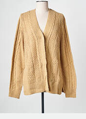 Gilet manches longues marron PERSONA BY MARINA RINALDI pour femme seconde vue