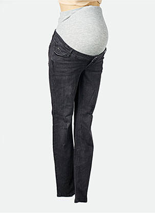 Jeans skinny noir MAMALICIOUS pour femme