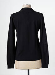Polo noir VILA pour femme seconde vue
