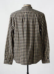 Chemise manches longues marron KNOWLEDGE COTTON APPAREL pour homme seconde vue