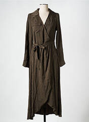 Robe mi-longue vert VILA pour femme seconde vue