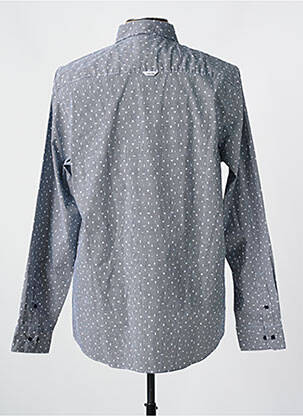 Chemise manches longues bleu CALVIN KLEIN homme