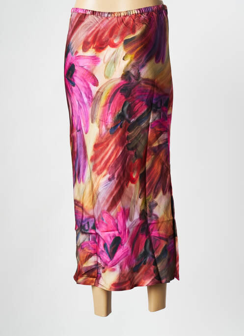 Jupe mi-longue beige VALENTINE GAUTHIER pour femme