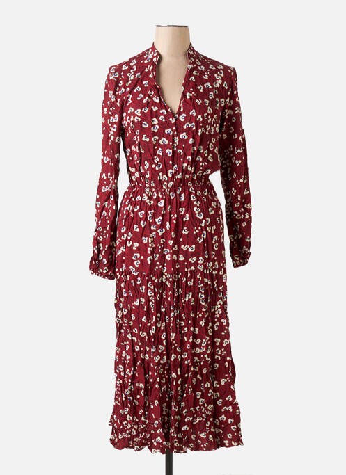 Robe longue rouge BELLITA pour femme