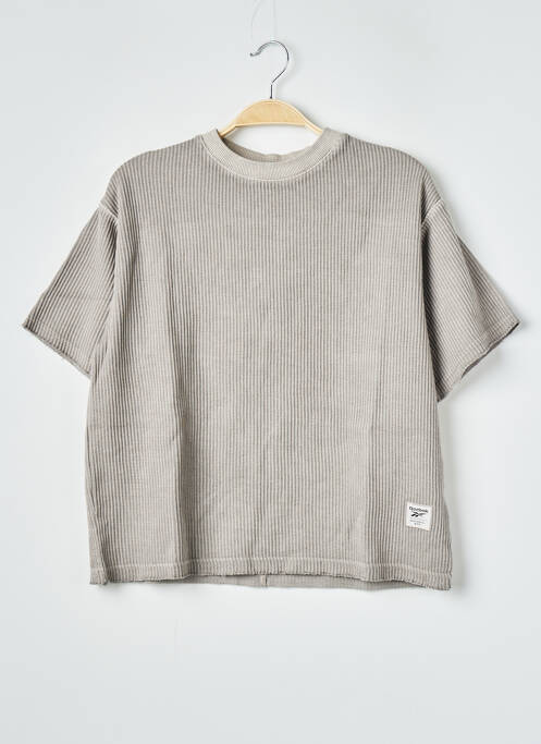 T-shirt beige REEBOK pour femme