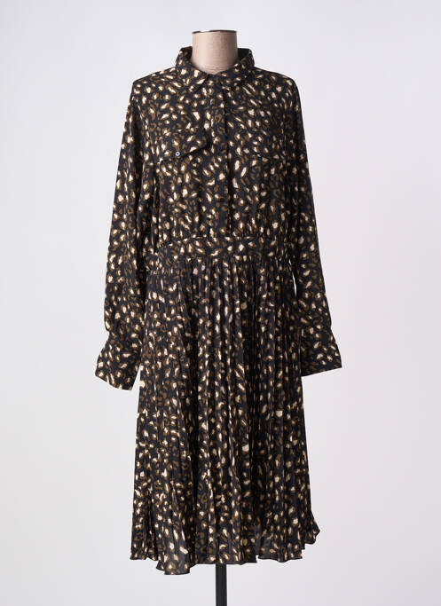 Robe mi-longue noir MOLLY BRACKEN pour femme