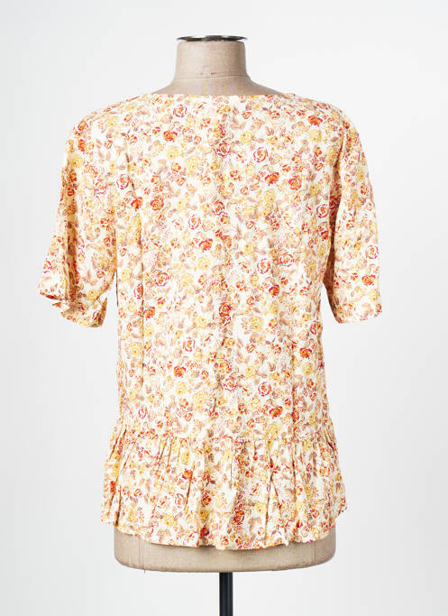 Top orange OBJECT pour femme