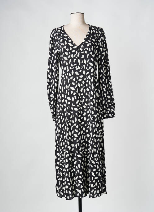 Robe mi-longue noir VILA pour femme