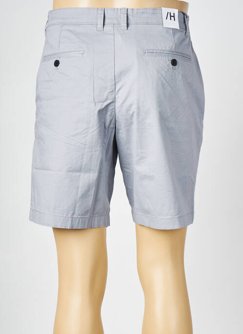Short gris SELECTED pour homme