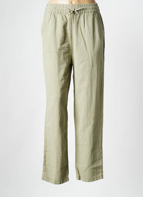 Pantalon droit vert OBJECT pour femme