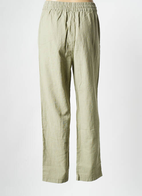Pantalon droit vert OBJECT pour femme