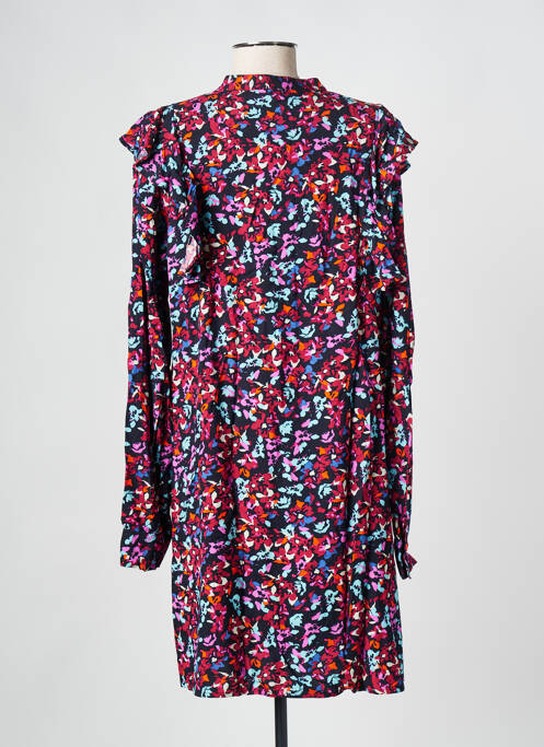 Robe courte rose PIECES pour femme