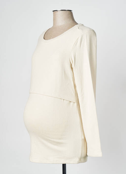 T-shirt / Top maternité beige NOPPIES femme