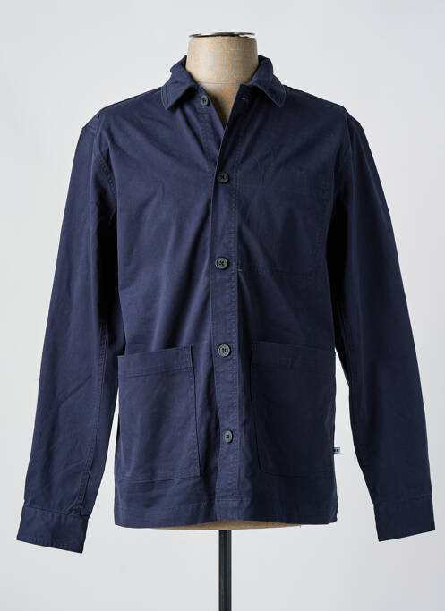 Chemise manches longues bleu MINIMUM pour homme