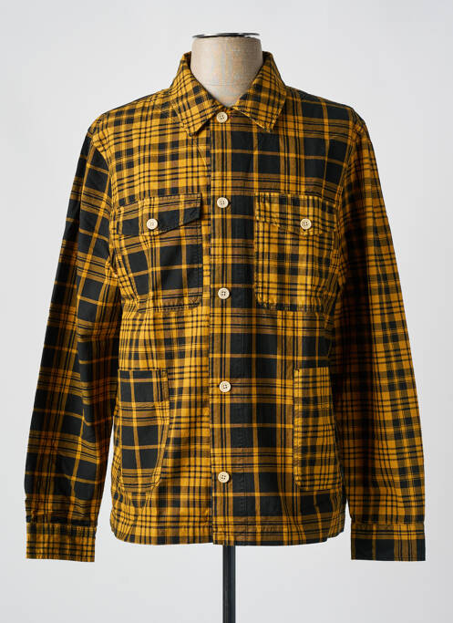 Chemise manches longues jaune PAUL SMITH pour homme