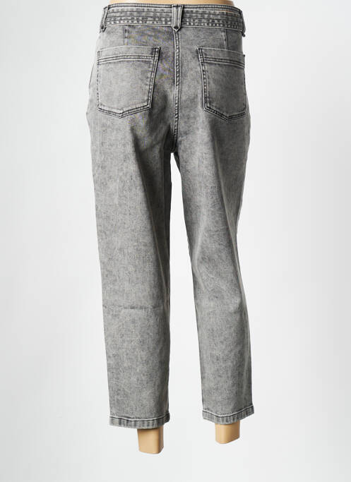 Jeans coupe droite gris SESSUN pour femme