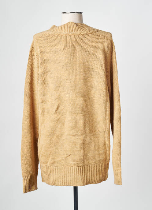 Gilet manches longues marron PERSONA BY MARINA RINALDI pour femme