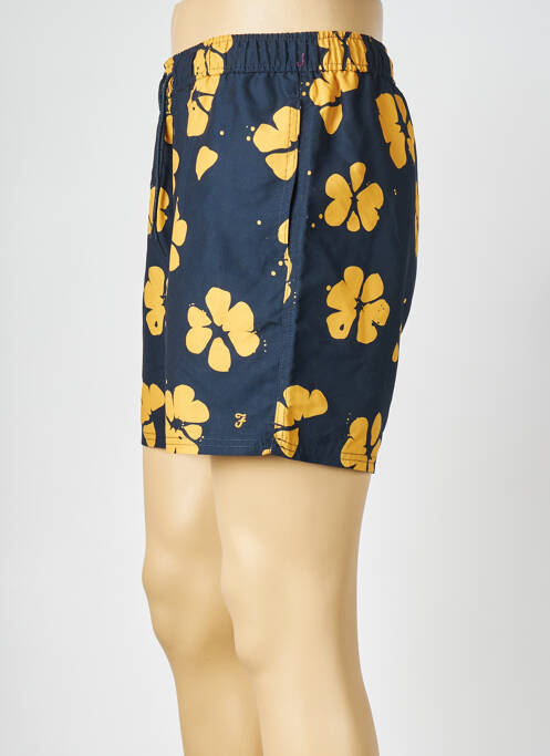 Short bleu FARAH pour homme