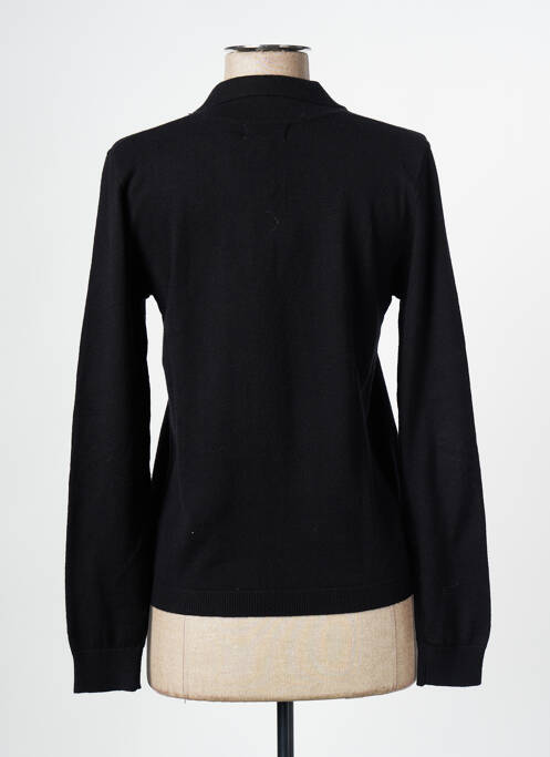 Polo noir VILA pour femme