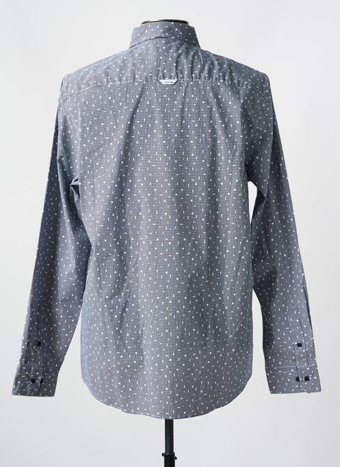 Chemise manches longues bleu CALVIN KLEIN pour homme