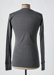 T-shirt gris KNOWLEDGE COTTON APPAREL pour homme seconde vue