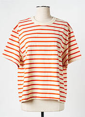 T-shirt beige SAMSOE & SAMSOE pour femme seconde vue