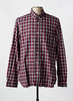 Chemise manches longues bleu ATELIER PRIVÉ pour homme
