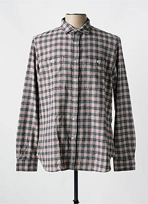 Chemise manches longues gris ATELIER PRIVÉ homme