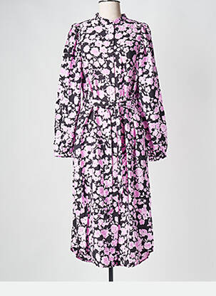 Robe mi-longue multicolore MSCH COPENHAGEN femme
