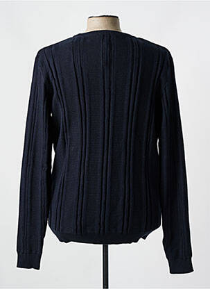 Pull bleu KNOWLEDGE COTTON APPAREL homme