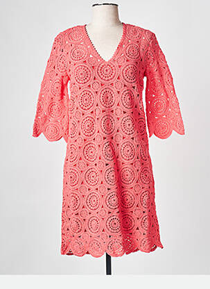 Robe courte rose MAX&CO. femme