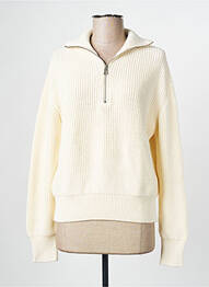 Pull blanc MARGAUX LONNBERG femme