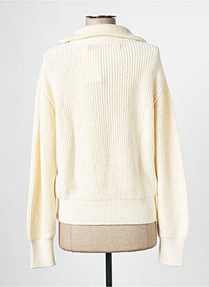 Pull blanc MARGAUX LONNBERG femme