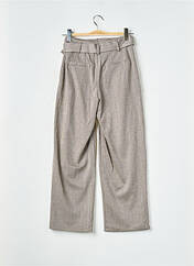 Pantalon droit marron VILA pour femme seconde vue