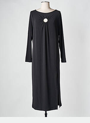 Robe longue noir MAT FASHION femme
