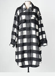 Manteau long noir MAT FASHION femme