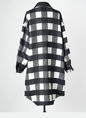 Manteau long noir MAT FASHION femme