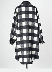 Manteau long noir MAT FASHION pour femme seconde vue