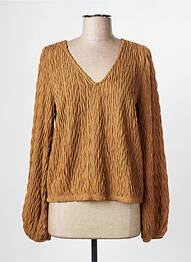 Top marron VILA femme