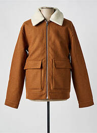 Manteau court marron MINIMUM homme