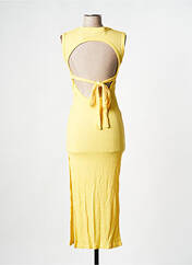 Robe longue jaune PARISIENNE ET ALORS pour femme seconde vue