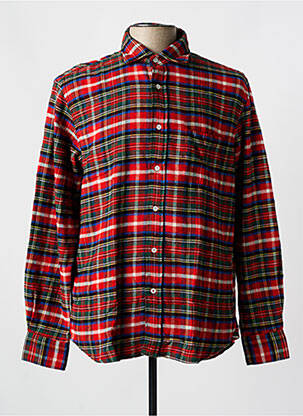 Chemise manches longues vert HARTFORD homme