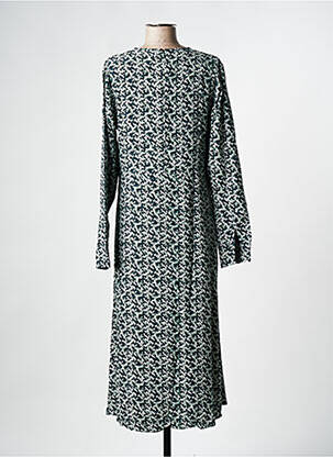 Robe mi-longue vert SAMSOE & SAMSOE femme