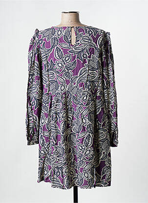 Robe courte violet GRACE & MILA femme