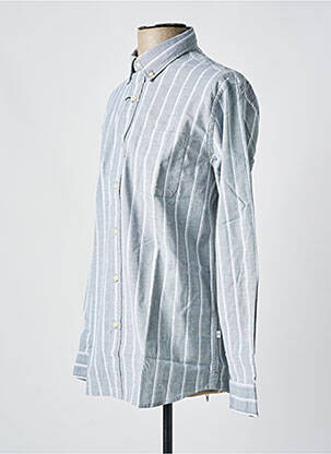 Chemise manches longues vert SELECTED homme